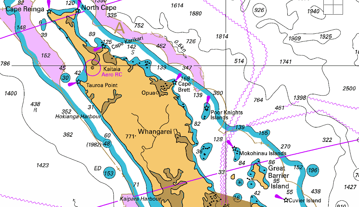 Marine Navigation Charts Nz