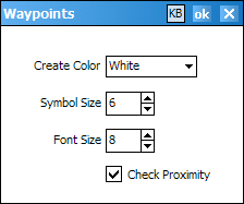 Waypoints